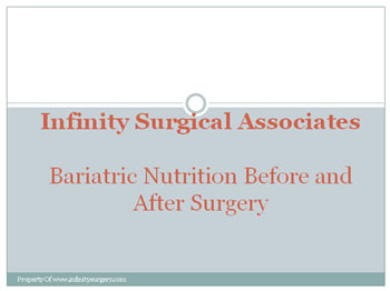 Bariatric Nutrition